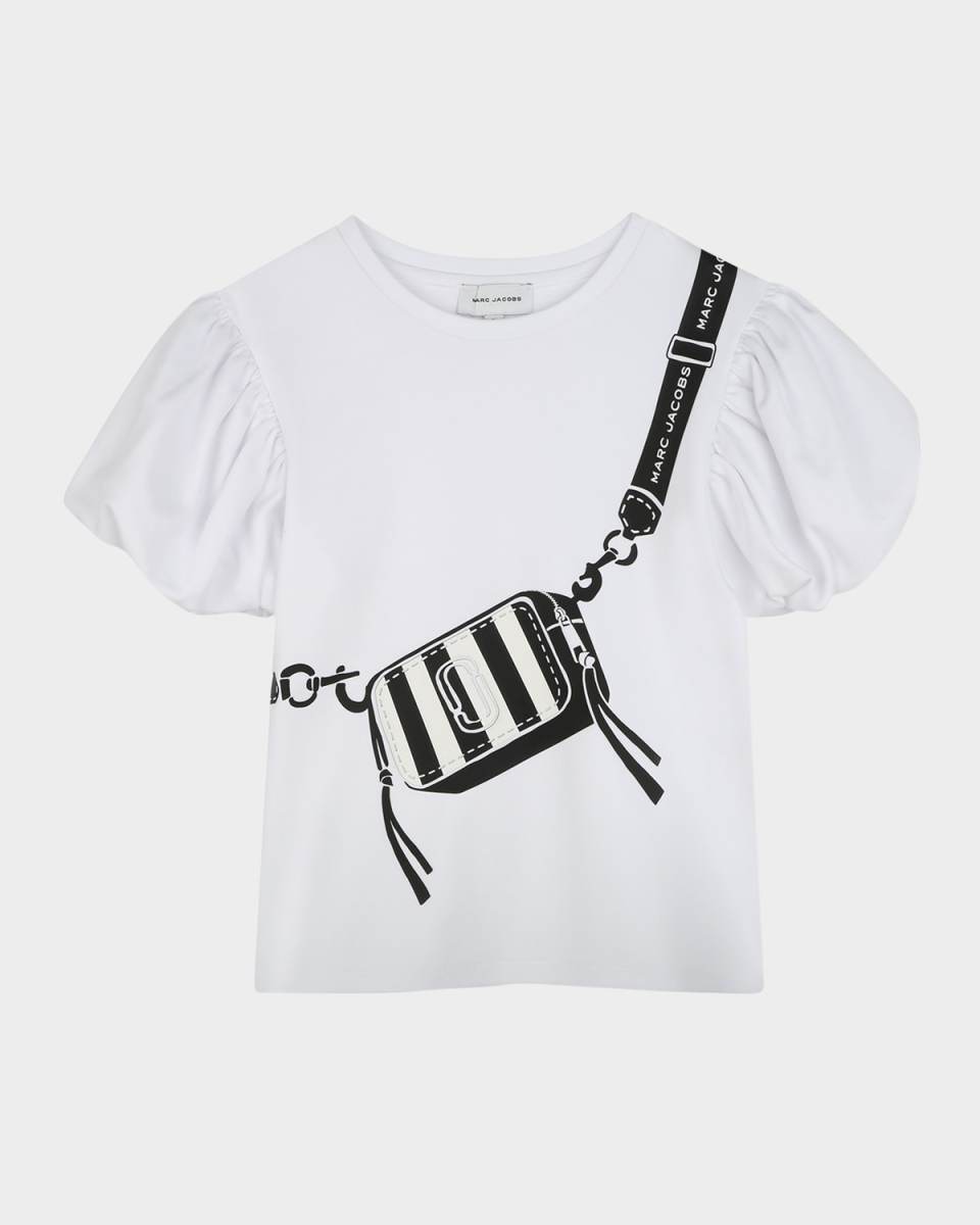 Kid's Graphic-Print Cotton Interlock T-Shirt, Size 6-12